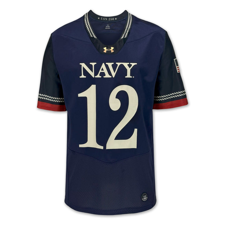 Navy Under Armour 2025 Rivalry Men's Football Replica Jersey (Navy)