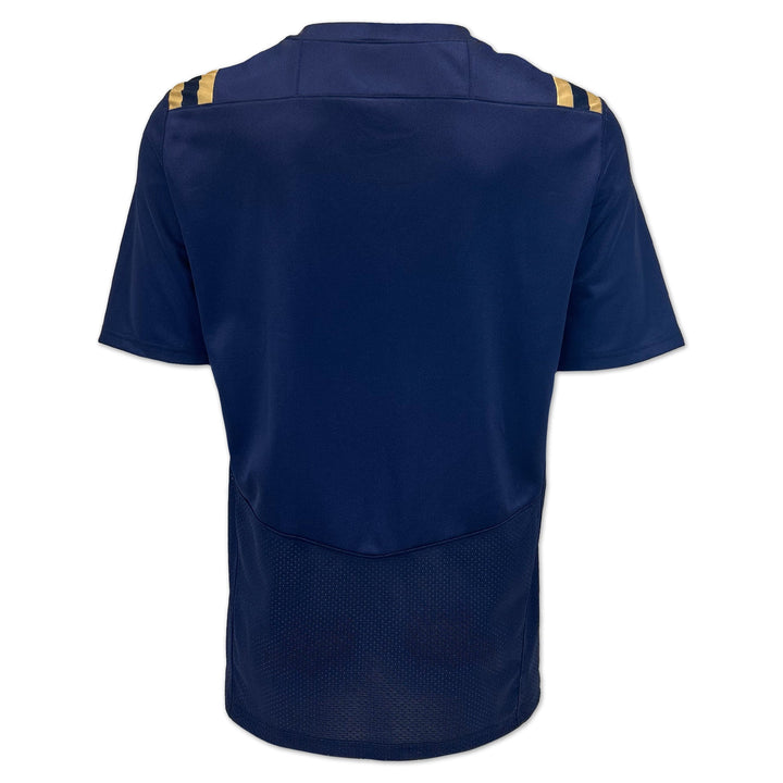 Navy Custom Under Armour Sideline Replica Football Jersey (Navy)