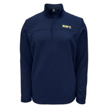 Load image into Gallery viewer, Navy Under Armour Sideline Storm Sweater Fleece Half Zip (Navy)