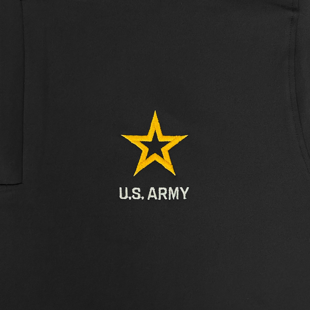 Army Star Under Armour Lightweight 1/4 Zip (Black)