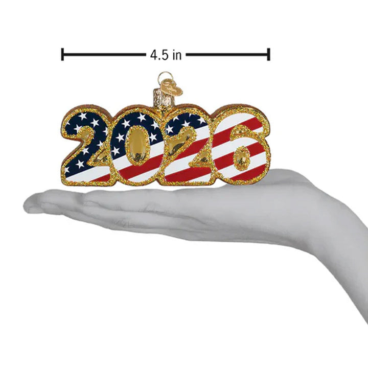 USA 2026 Ornament