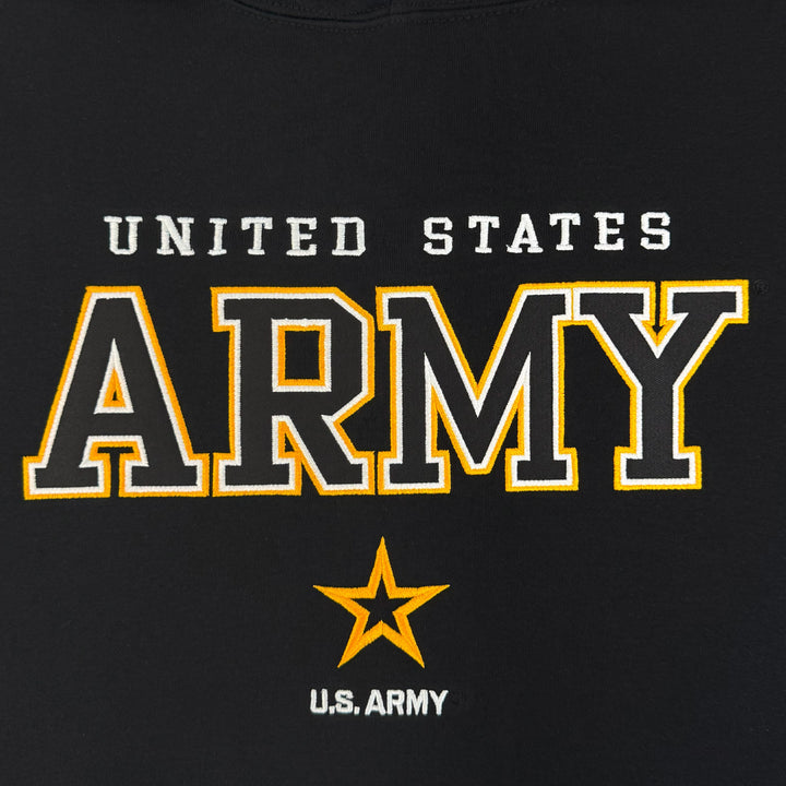 United States Army Tackle Twill Embroidered Hood (Black)