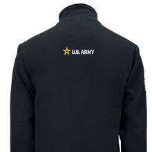Load image into Gallery viewer, Army Star Fleece 1/4 Zip (Black)
