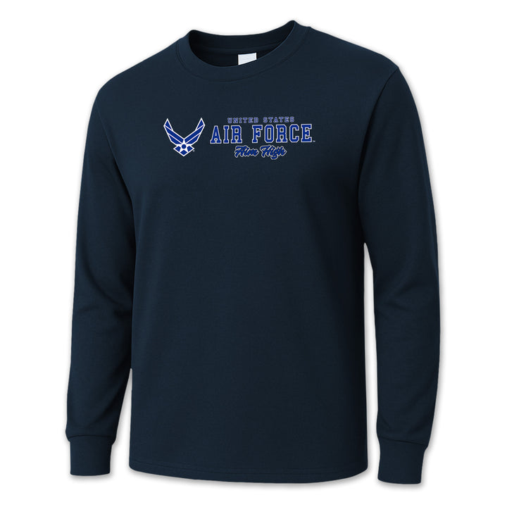 United States Air Force Aim High Logo Long Sleeve T-Shirt