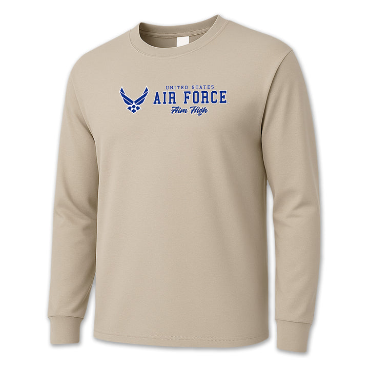 United States Air Force Aim High Logo Long Sleeve T-Shirt