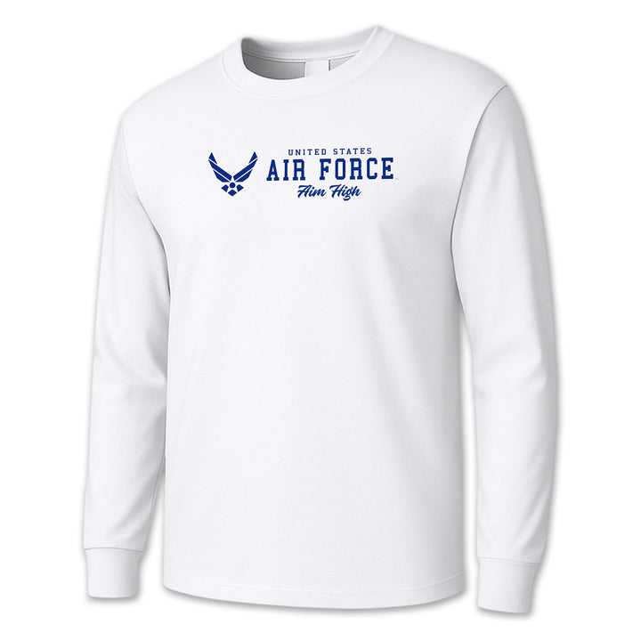United States Air Force Aim High Logo Long Sleeve T-Shirt
