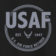 Load image into Gallery viewer, Air Force Retired Left Chest Crewneck