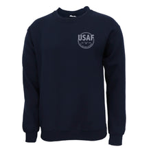 Load image into Gallery viewer, Air Force Veteran Left Chest Crewneck