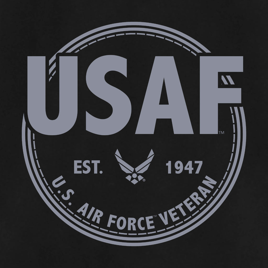 Air Force Veteran Left Chest Full Zip