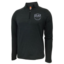 Load image into Gallery viewer, Air Force Veteran Left Chest Performance 1/4 Zip