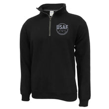 Load image into Gallery viewer, Air Force Veteran Left Chest 1/4 Zip