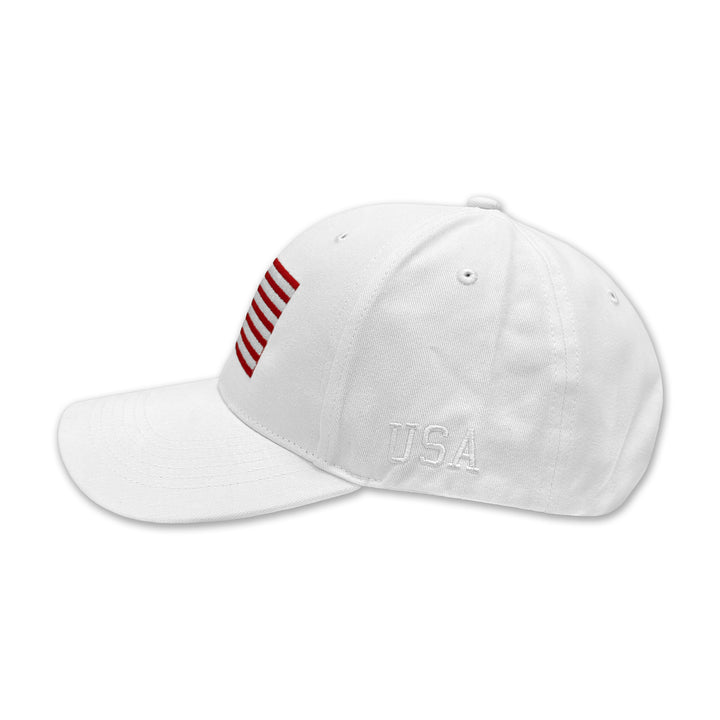 USA Flag Hat (White)