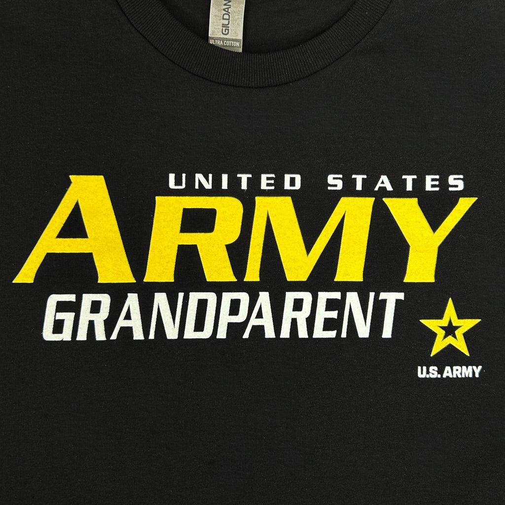 United States Army Grandparent T-Shirt (Black)