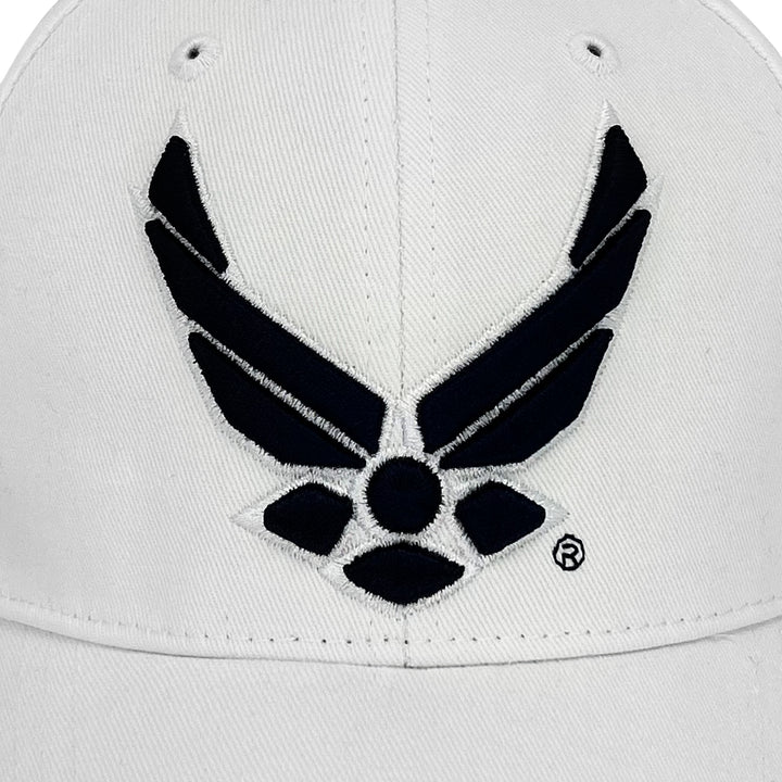 US Air Force Wings Hat (White)