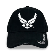 Load image into Gallery viewer, US Airforce 3D Hat (Black)