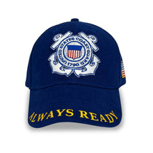Load image into Gallery viewer, USCG Logo Hat (Blue)