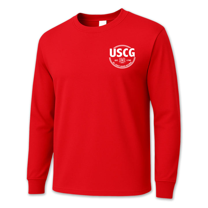 Coast Guard Retired Long Sleeve T-Shirt