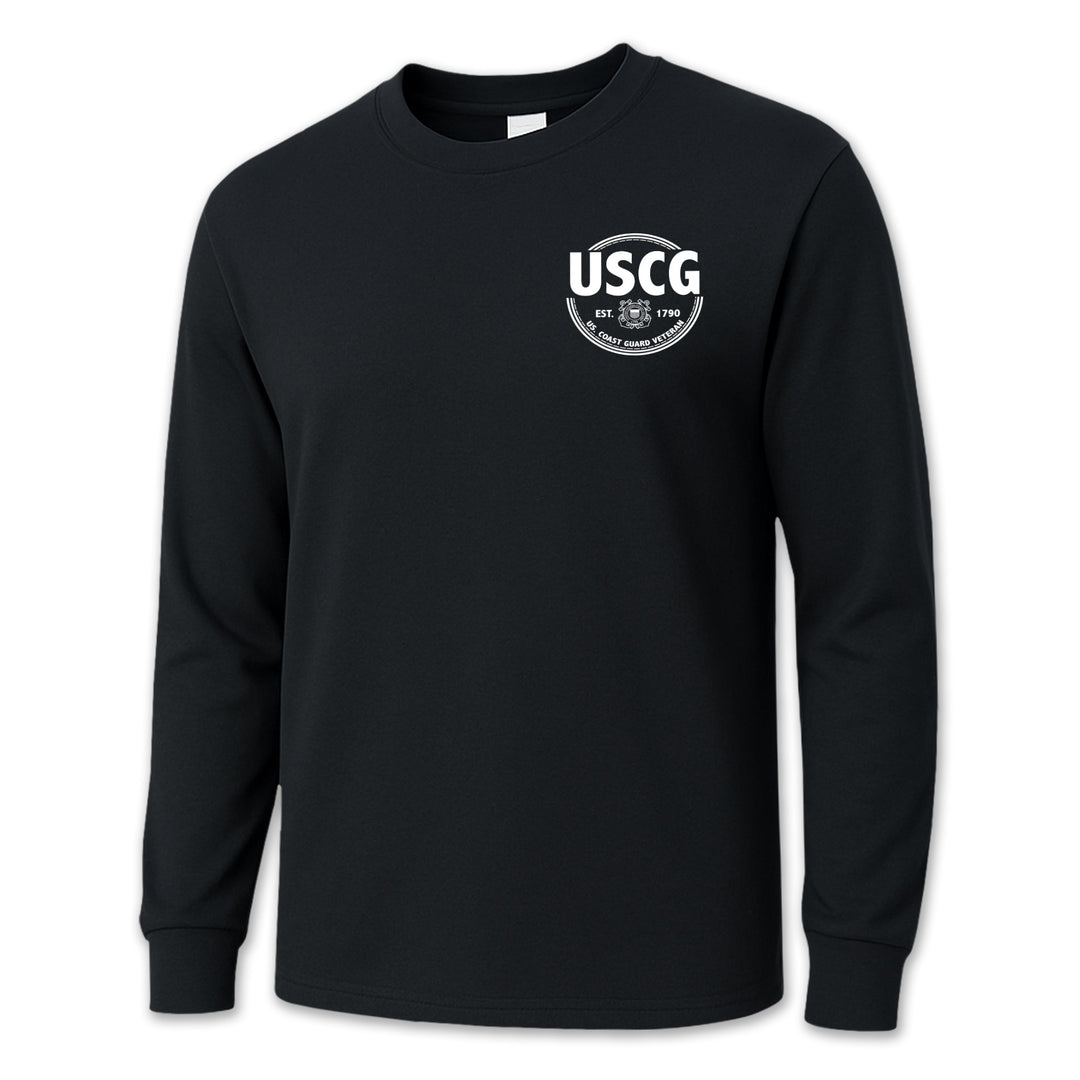 Coast Guard Veteran Long Sleeve T-Shirt