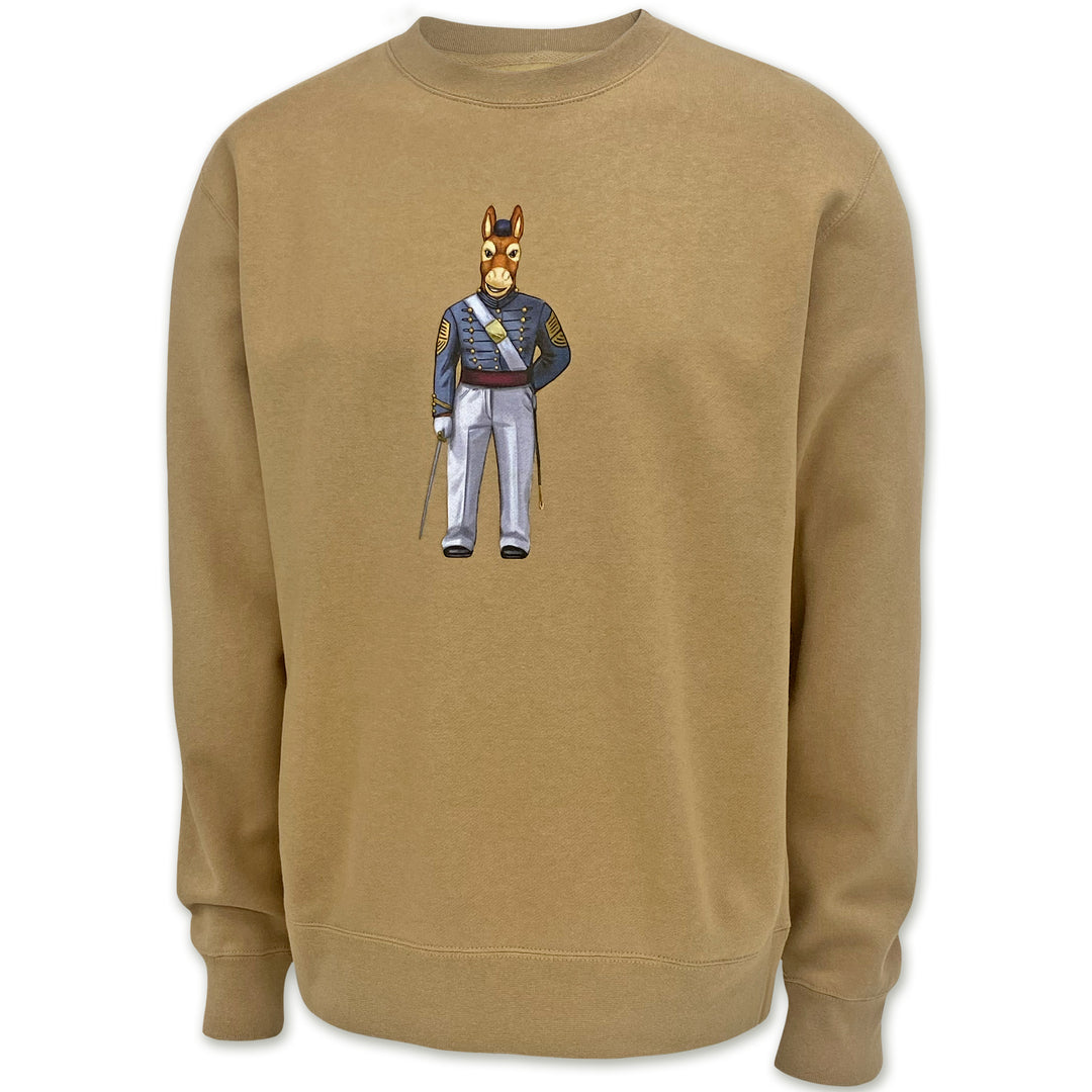USMA Crew Dog Original Crewneck (Khaki)