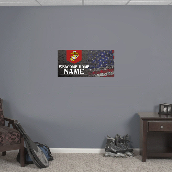 Marines Welcome Home Custom Sign *