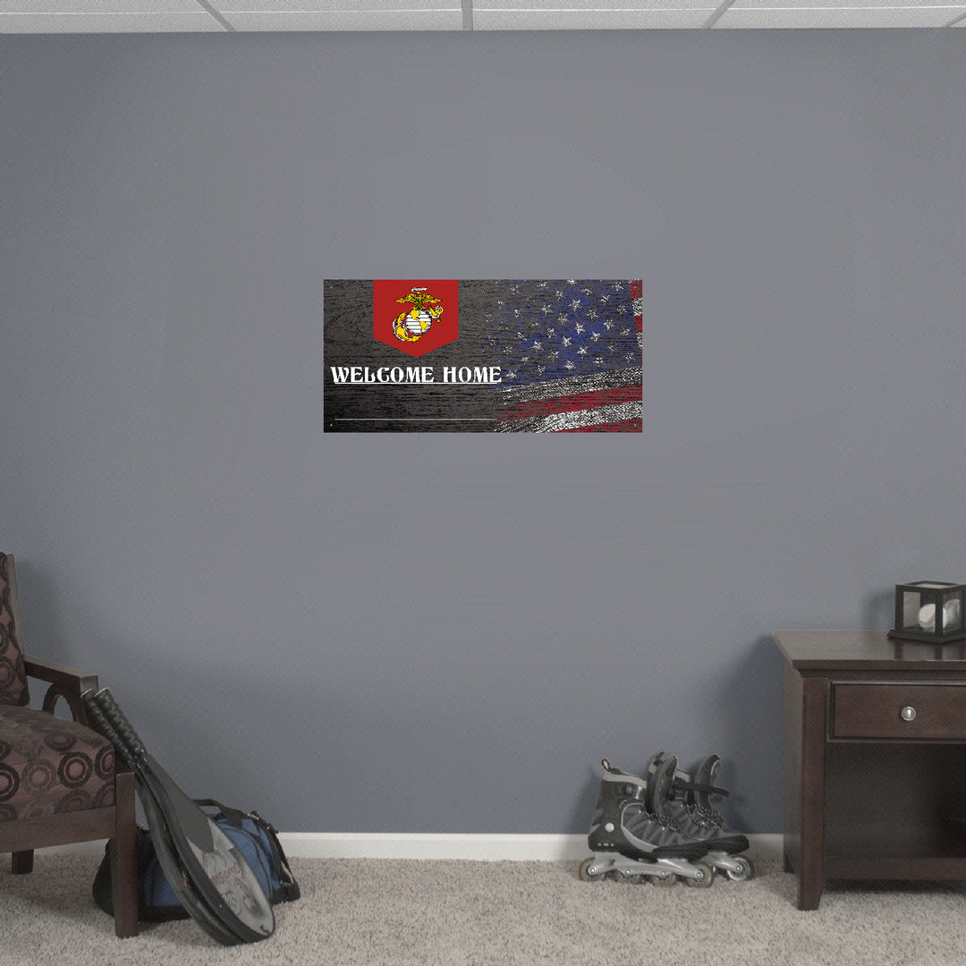 Marines Welcome Home Custom Sign *