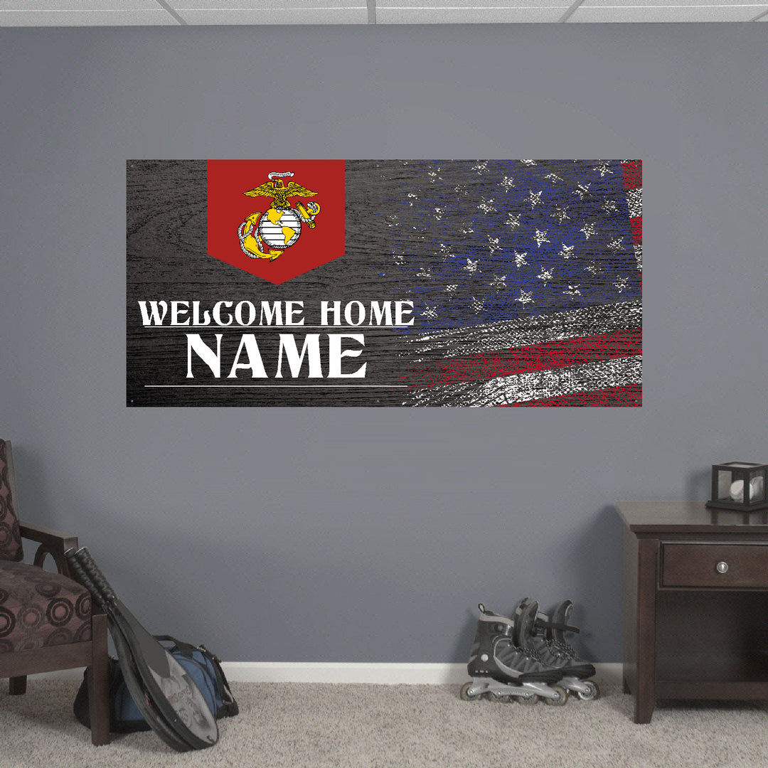 Marines Welcome Home Custom Sign *