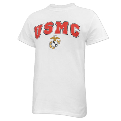 USMC Arch EGA T-Shirt (White)