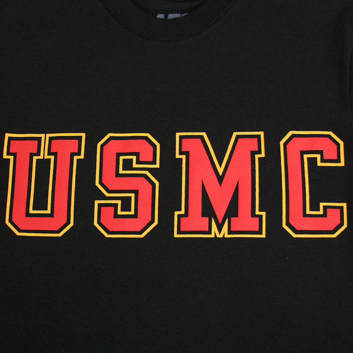USMC Bold Block Hooded Sweatshirt