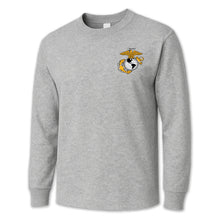 Load image into Gallery viewer, USMC EGA Logo Long Sleeve T-Shirt