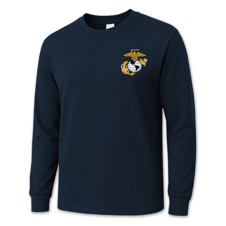 USMC EGA Logo Long Sleeve T-Shirt