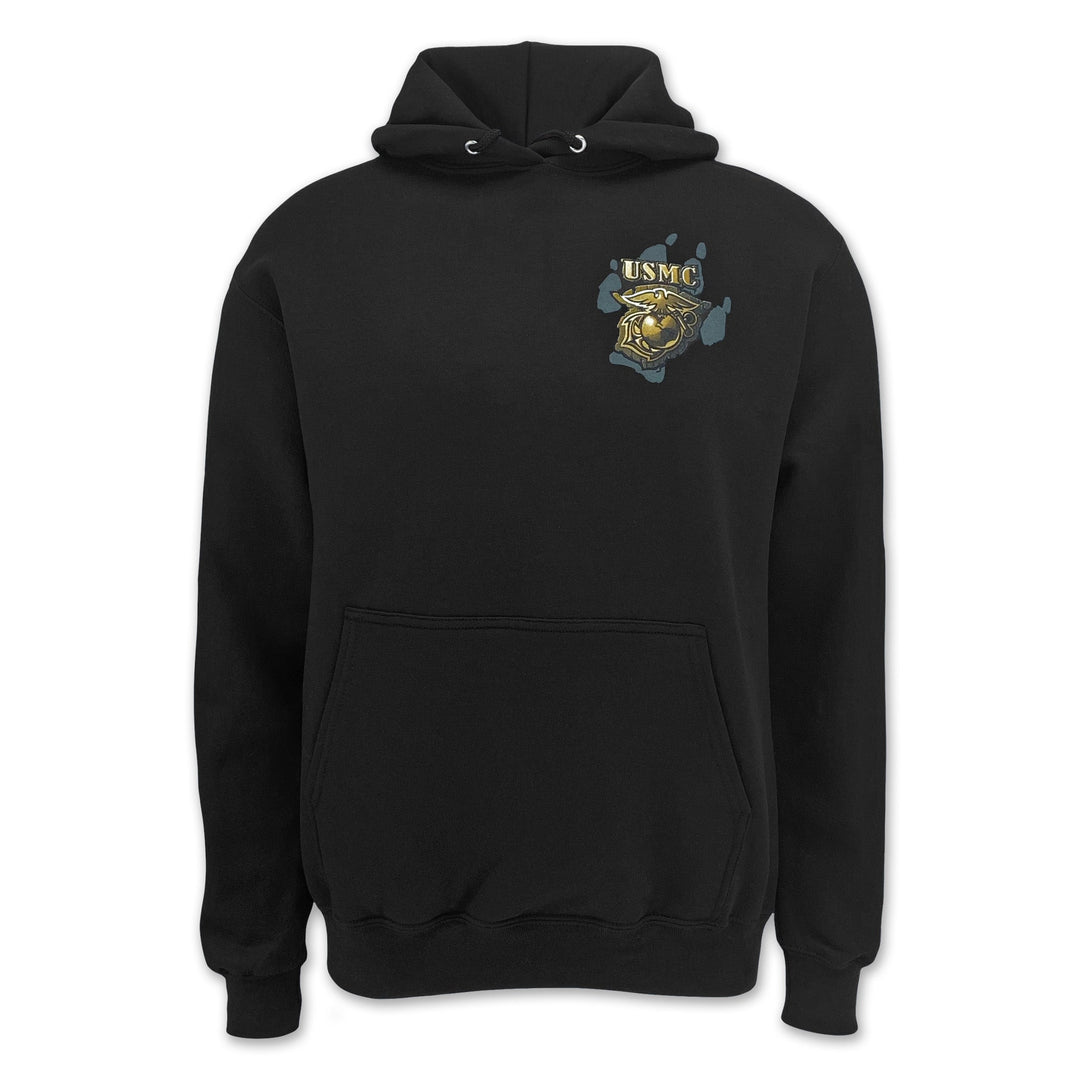USMC Release The Dogs Of War Hood (Black)