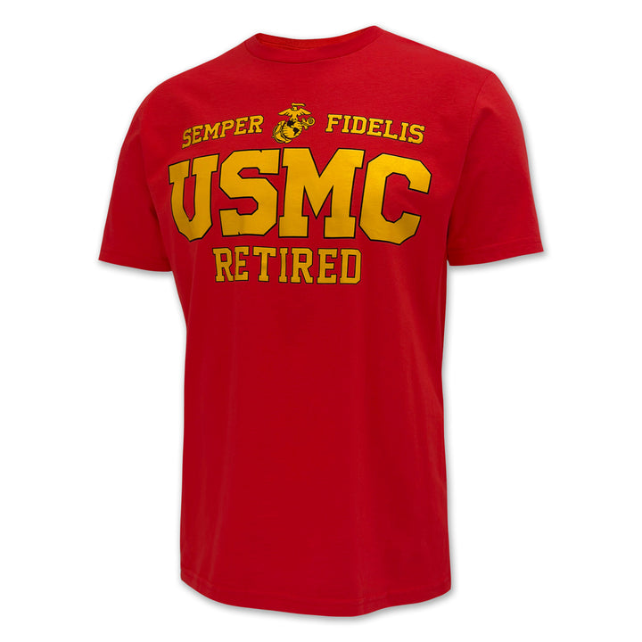 USMC Retired T-Shirt (Red)