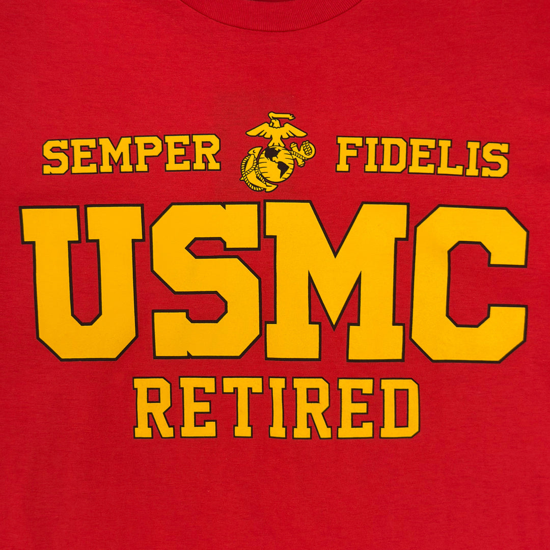 USMC Retired T-Shirt (Red)
