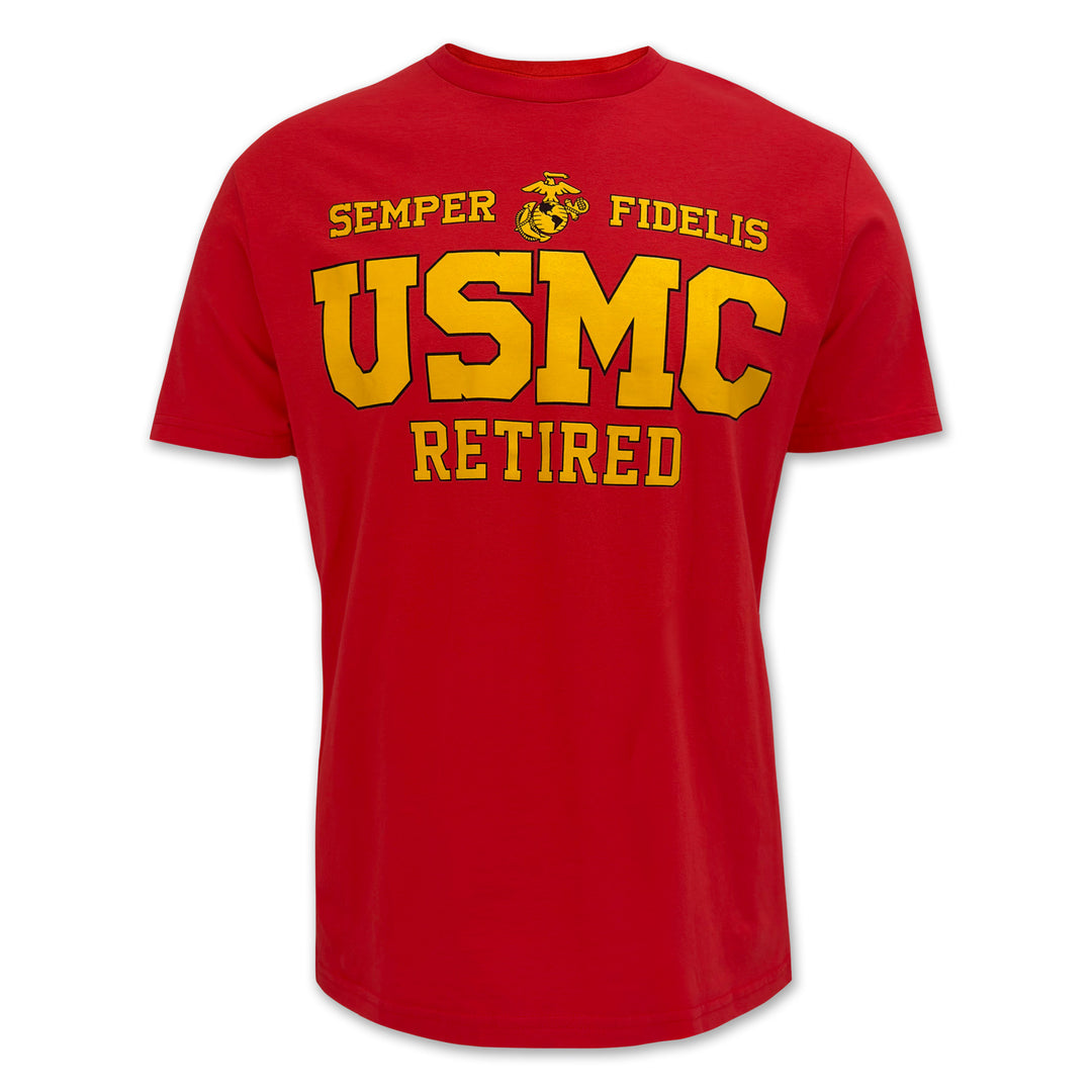 USMC Retired T-Shirt (Red)