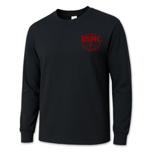 Load image into Gallery viewer, Marines Veteran Long Sleeve T-Shirt
