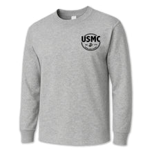 Load image into Gallery viewer, Marines Veteran Long Sleeve T-Shirt