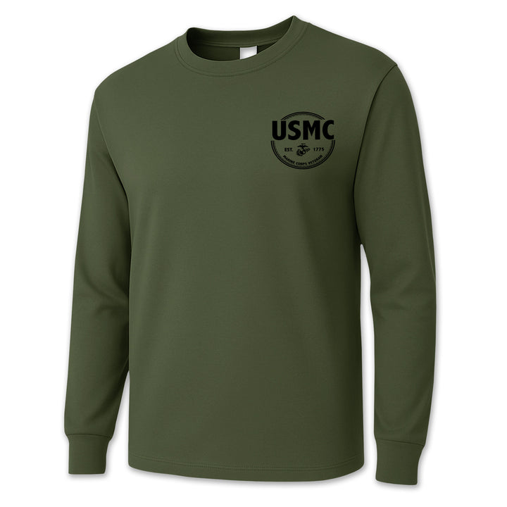 Marines Veteran Long Sleeve T-Shirt