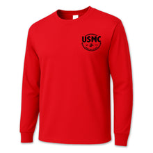 Load image into Gallery viewer, Marines Veteran Long Sleeve T-Shirt