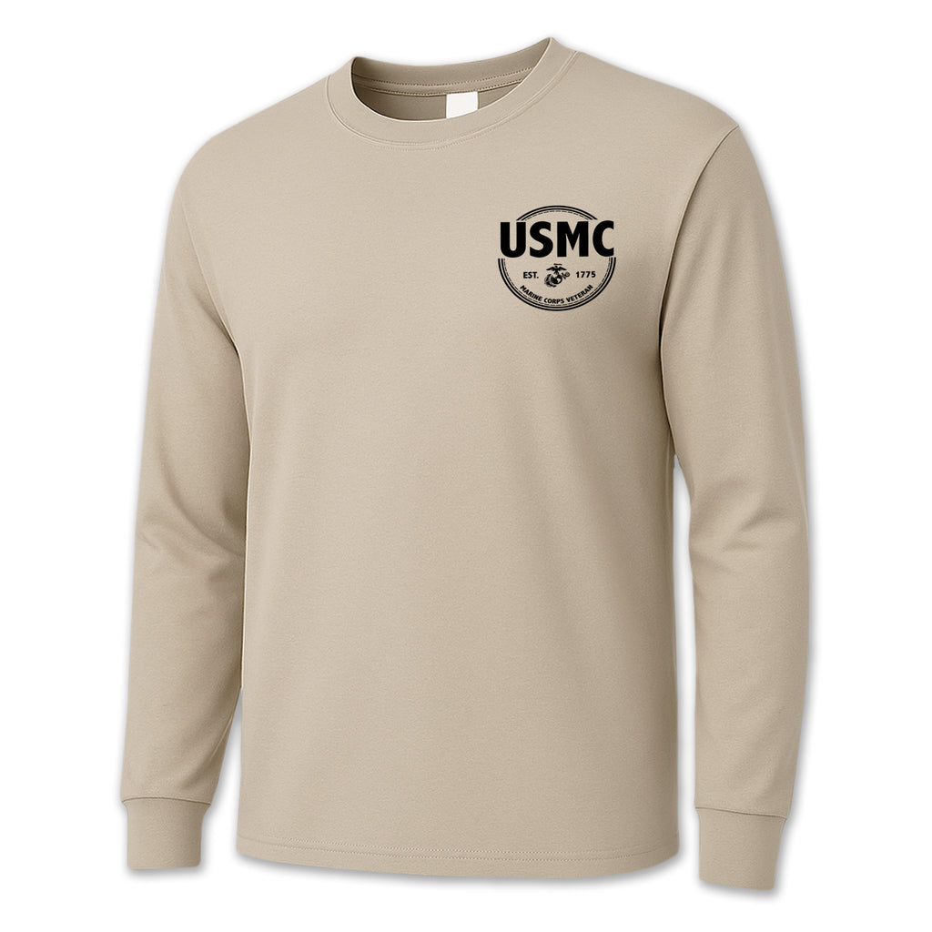 Marines Veteran Long Sleeve T-Shirt