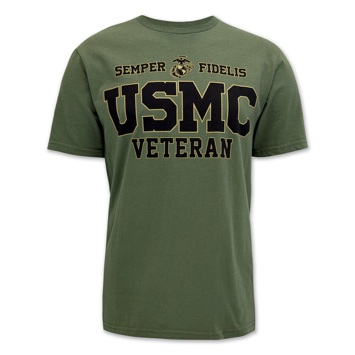 USMC Veteran T-Shirt (Military Green)
