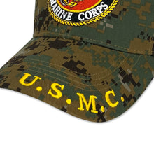 Load image into Gallery viewer, USMC Woodland Camo Hat