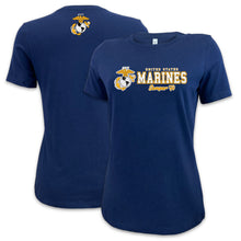 Load image into Gallery viewer, Marines Ladies Duo T-Shirt