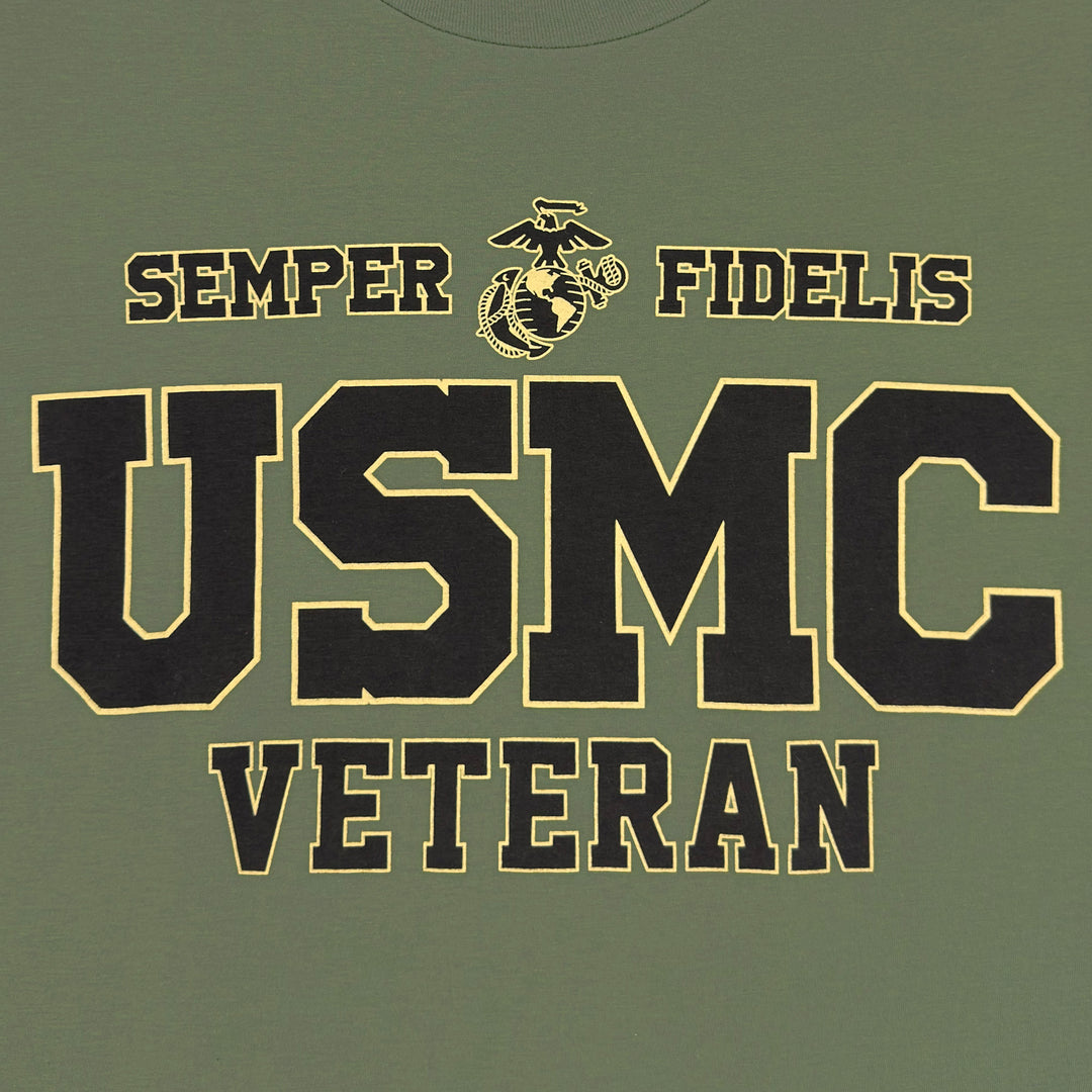 USMC Veteran T-Shirt (Military Green)