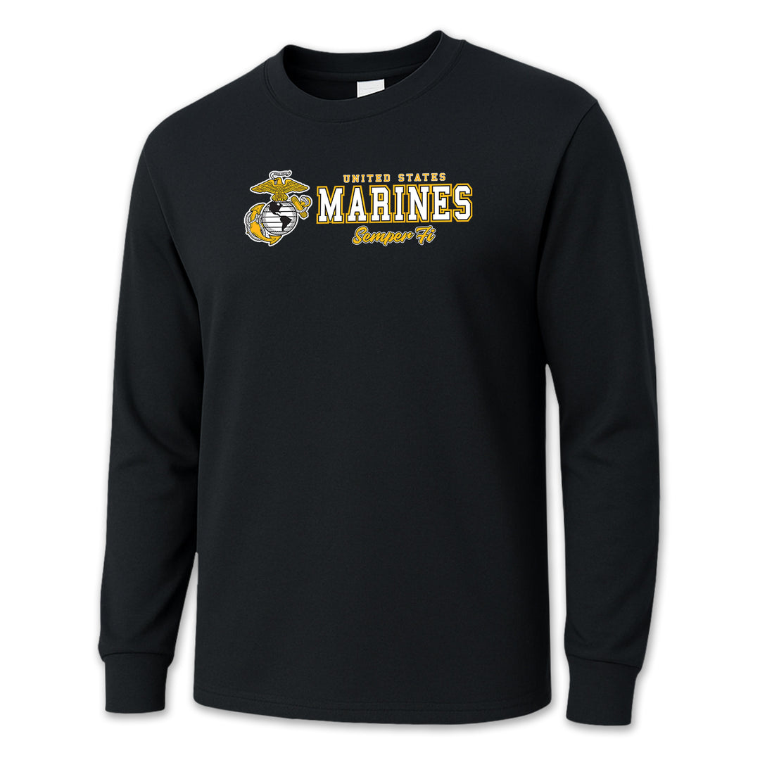 United States Marines Semper Fi Long Sleeve T-Shirt