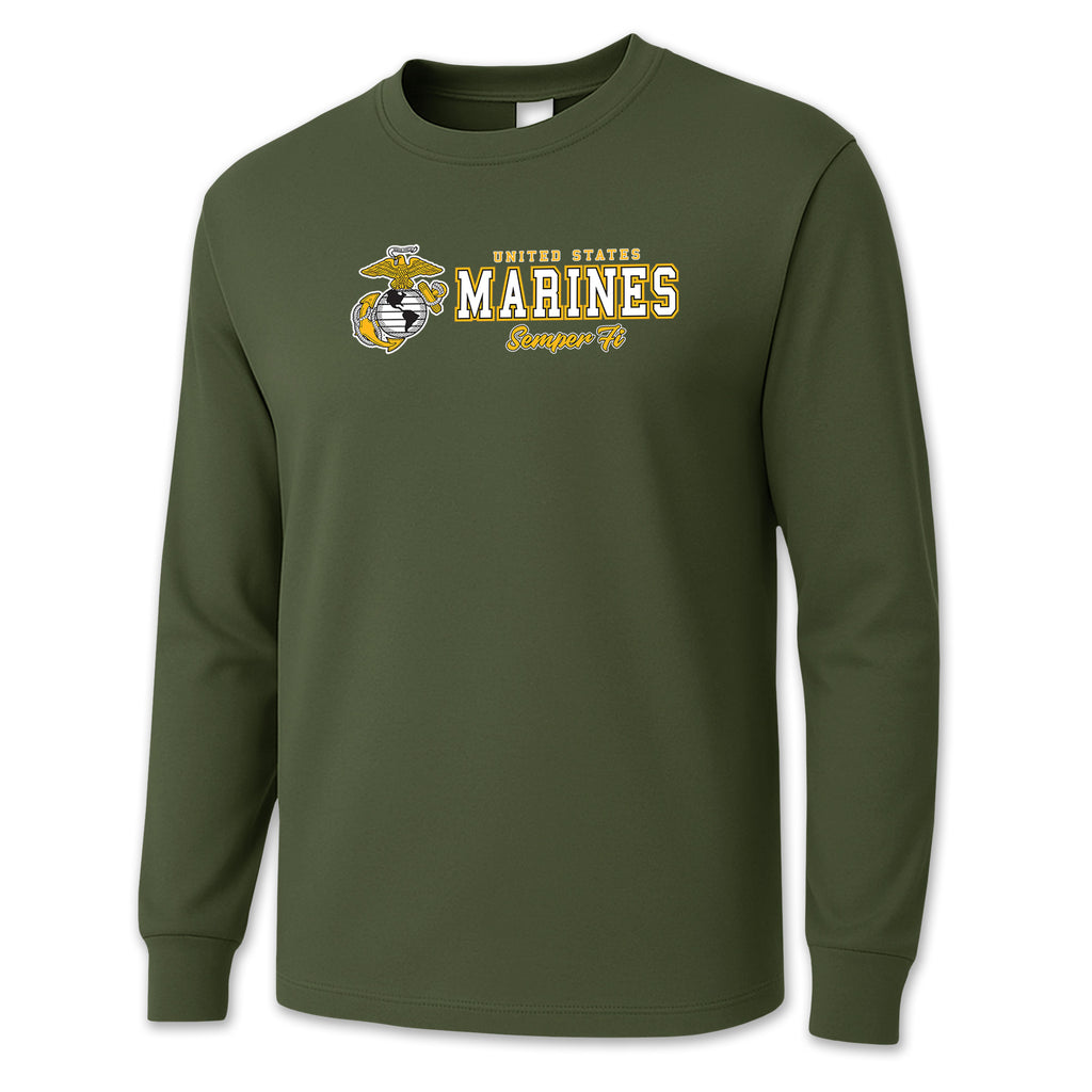 United States Marines Semper Fi Long Sleeve T-Shirt