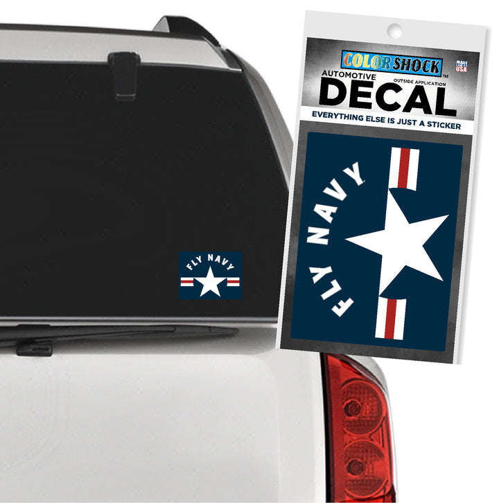Fly Navy Decal