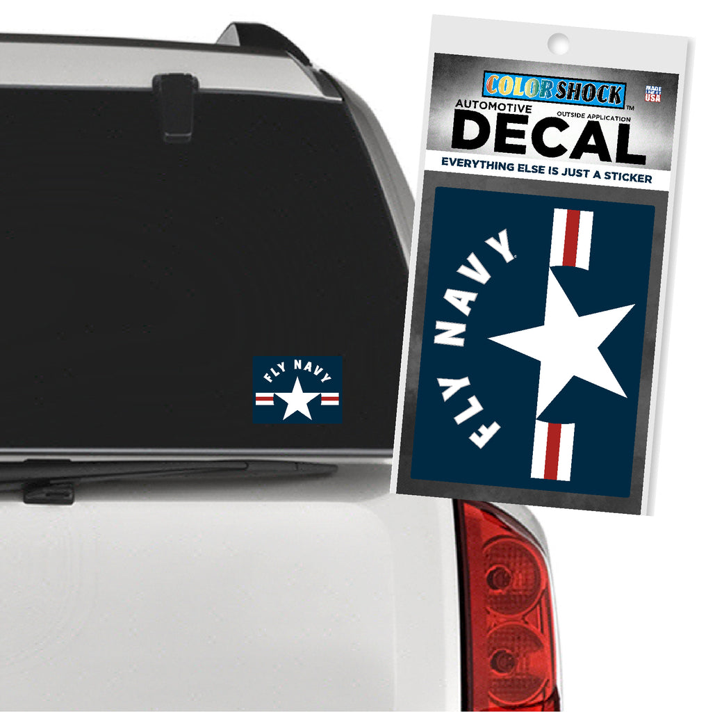 Fly Navy Decal