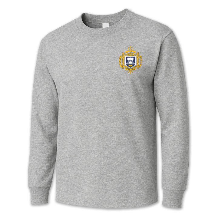 USNA Crest Long Sleeve T-Shirt