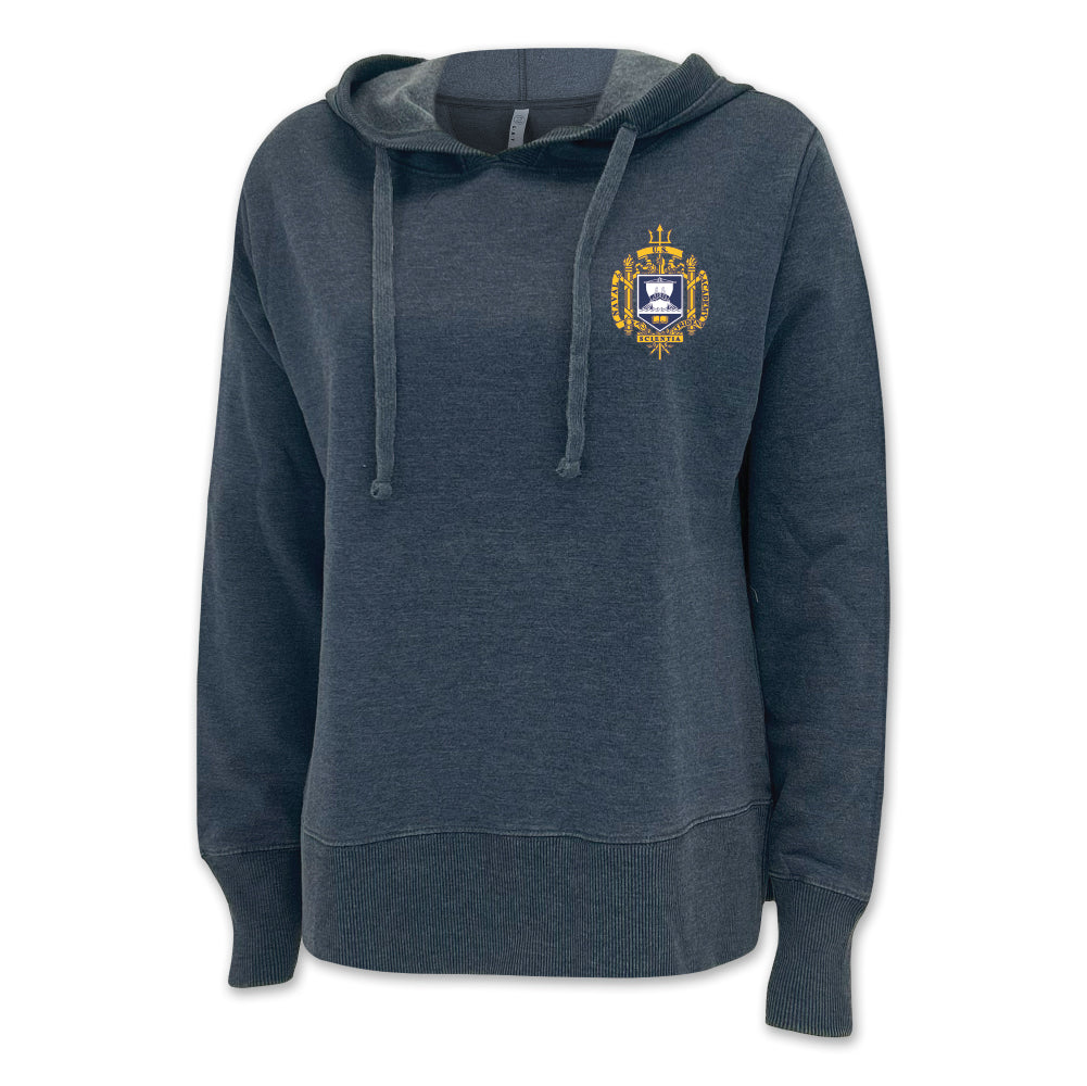 USNA Crest Ladies Hood