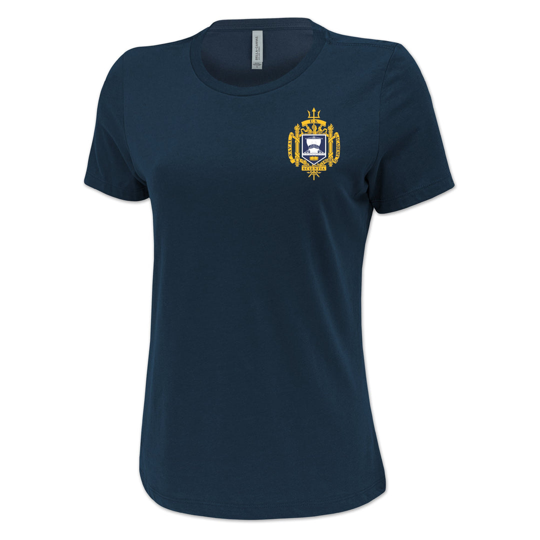 USNA Crest Ladies T-Shirt